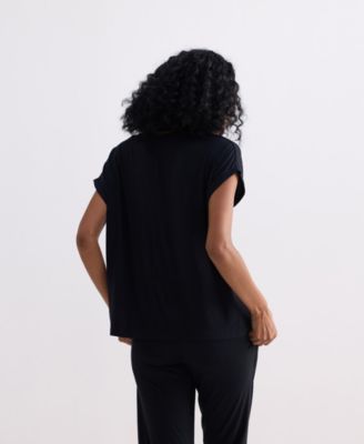 Women's Relaxed Tee in Black