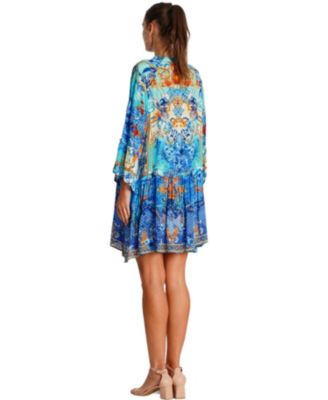 Women's long sleeve short dress