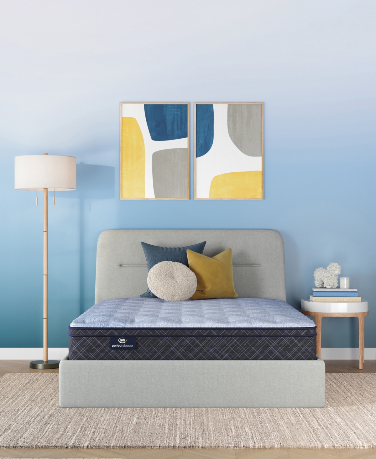 Serta Perfect Sleeper Cobra Lily 11" Plush Euro Top Mattress, Full In Transparent