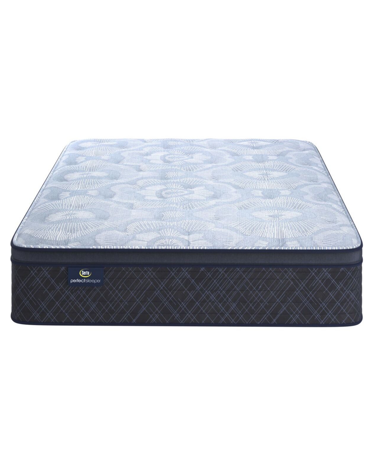 Serta Perfect Sleeper Iceland Poppy 14" Plush Pillow Top Mattress, Twin In Transparent