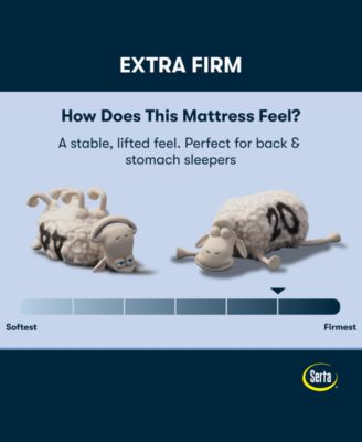 Perfect Sleeper Osiria Rose 12" Extra Firm Tight Top Mattress, King