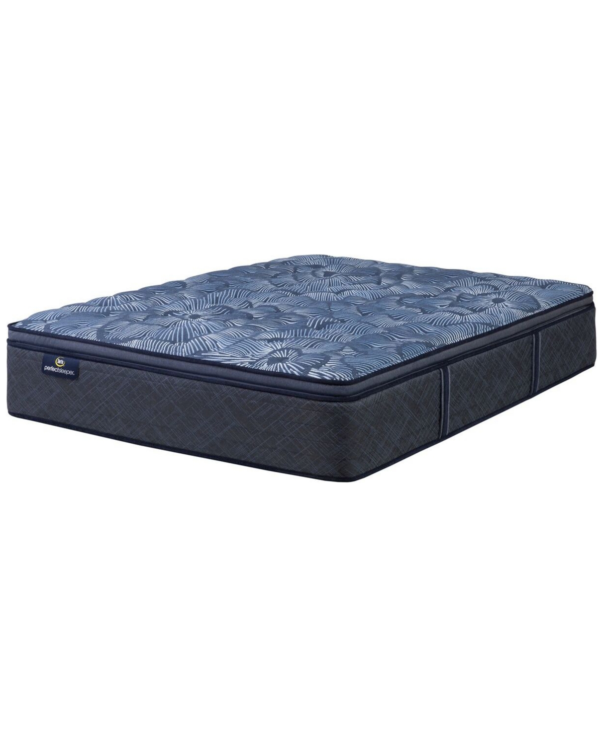 Serta Perfect Sleeper Osiria Rose 14" Firm Pillow Top Mattress, Full In Blue