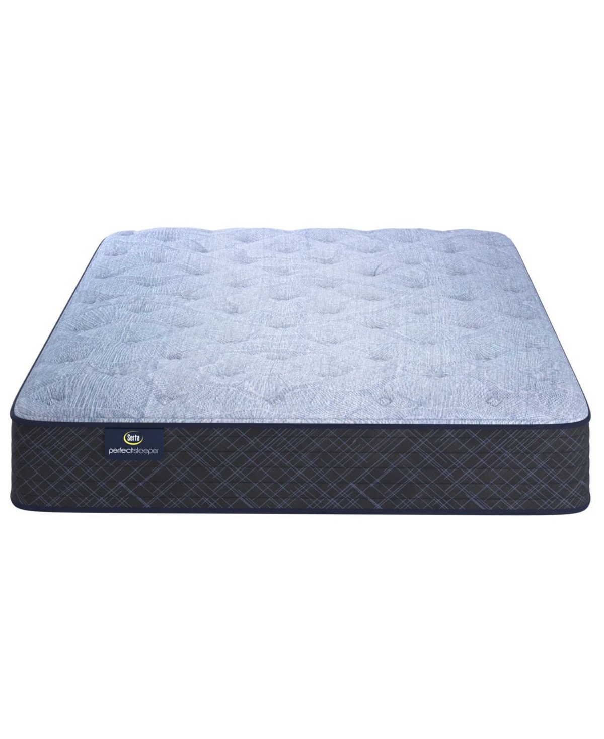 Serta Perfect Sleeper Cobra Lily 10.5" Plush Tight Top Mattress Set, California King In Transparent