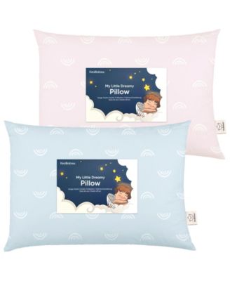 Toddler Pillow, Soft Organic Cotton Pillows for Sleeping, 13X18 Pillow