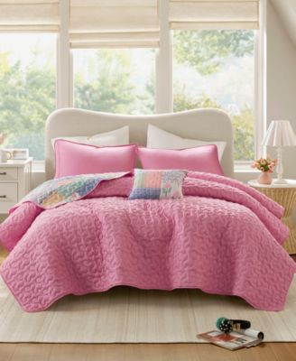 Nellie Patchwork 4-Pc. Quilt Set, Full/Queen