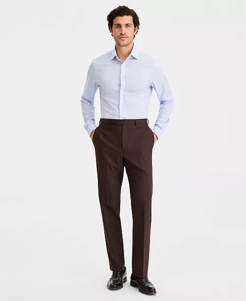 Michael Kors Men's Classic Fit Performance Dress Pants