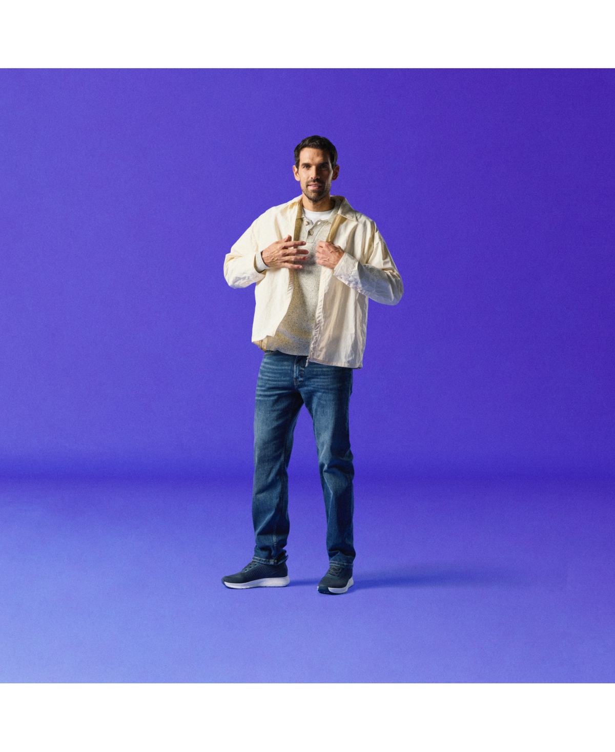 Clarks Men's Motion Trek Lt Casual Lace Up Sneakers In Black