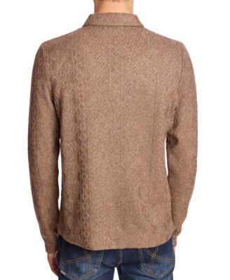 Men's Long Sleeve Polo Sweater