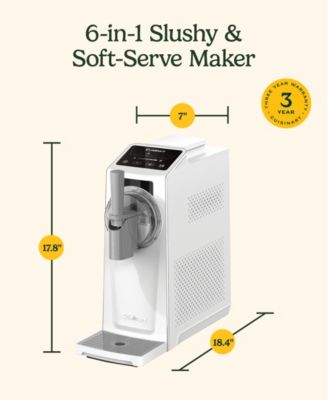 6-in-1 Slushy Soft-Serve Maker ICE-200