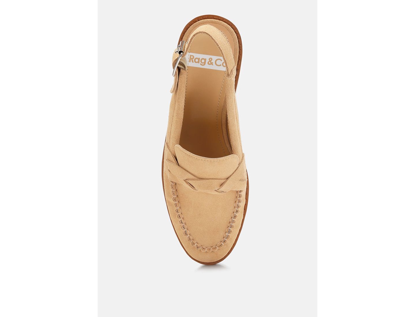 Женские туфли Rag & Co Nemykin Woven Strap Slingback — фото 5