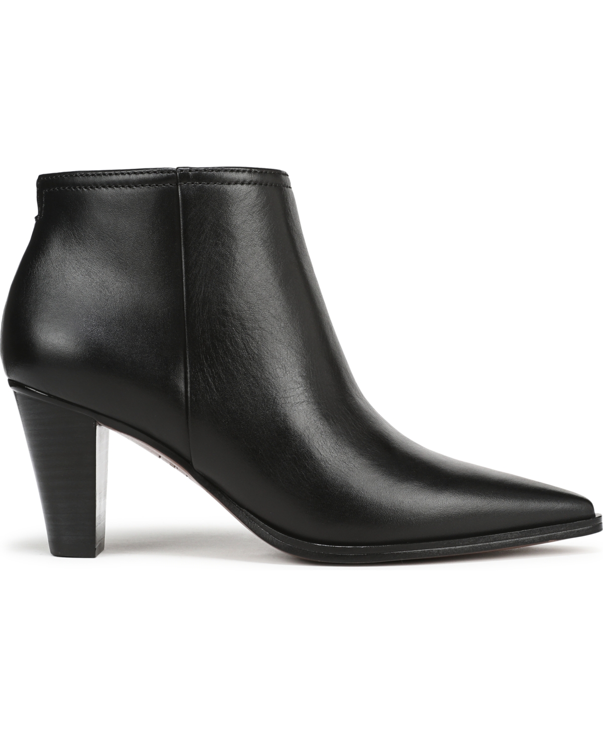 Franco Sarto Women's Josiah Pointed Toe Zip Short Boots In Black