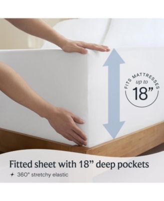 Silky Soft Cooling Deep Pocket 4-Pc. Sheet Set, Full