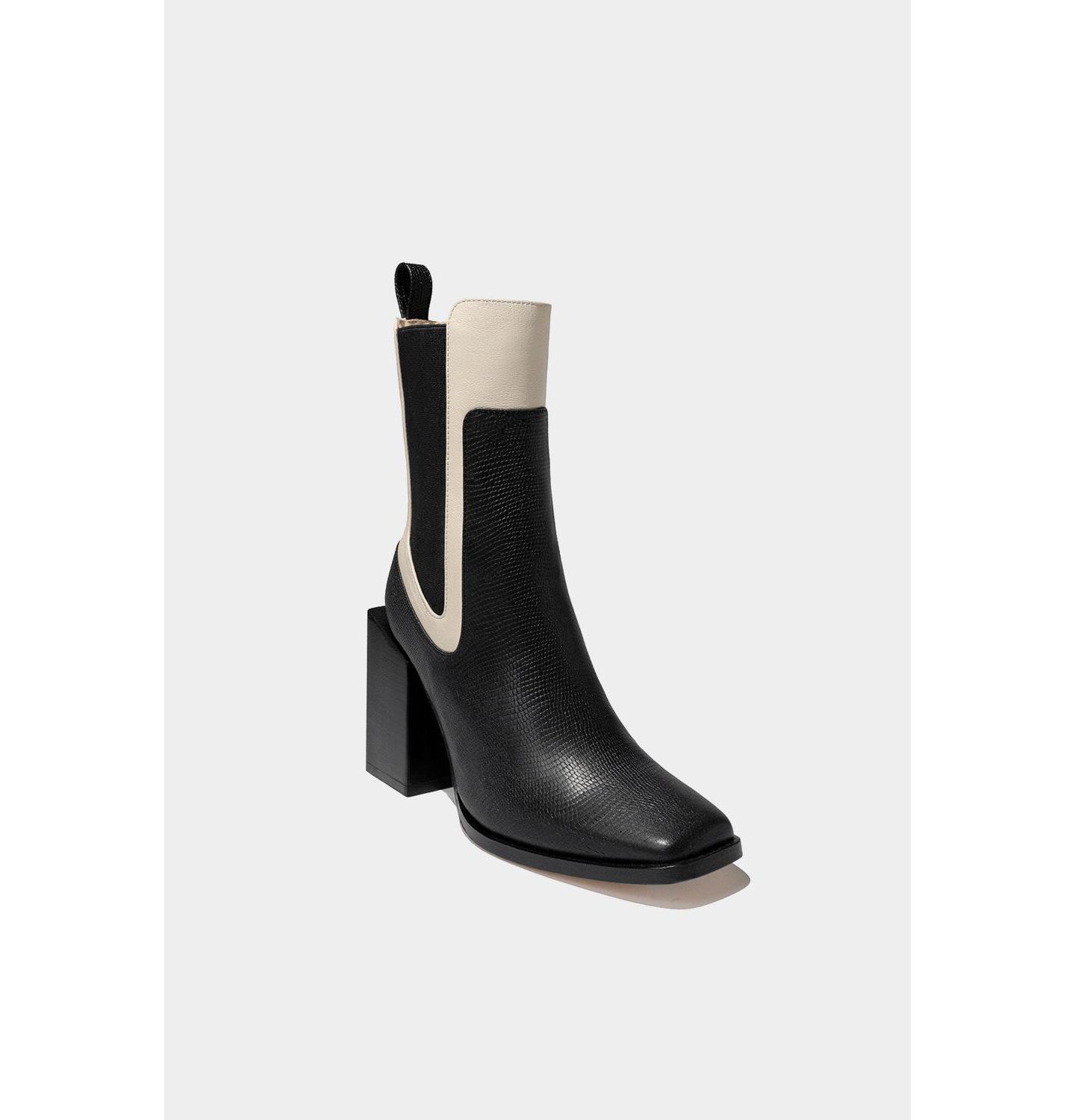 Женские ботинки Dante ' Leather Ankle Boots Adama, цвет: Чёрный — фото 1