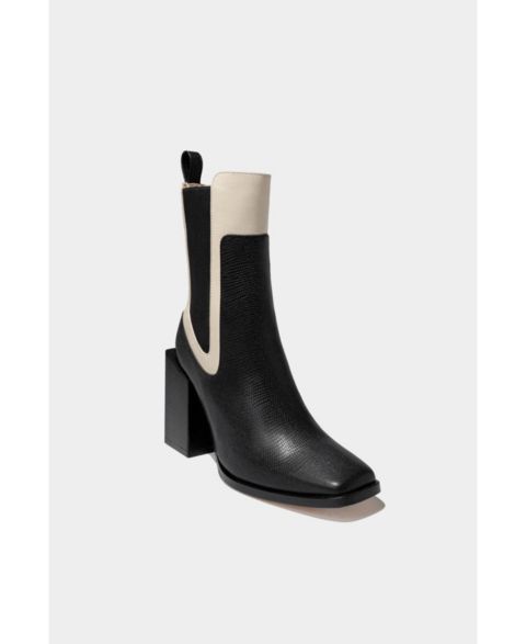 Женские ботинки Dante ' Leather Ankle Boots Adama, цвет: Чёрный