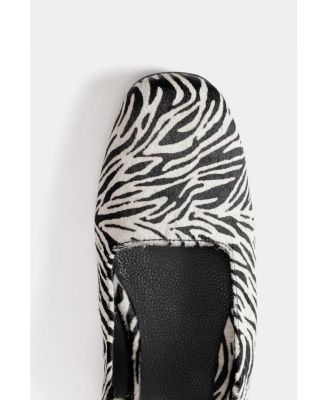 Leather Ballerinas Mara Zebra By Dante