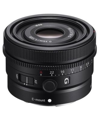 FE 50mm f/2.5 G Lens for Sony E, Bundle with 49mm Filter Kit, Cleaning Kit, Lens Case, Lens Cap Tether, PC Software Kit