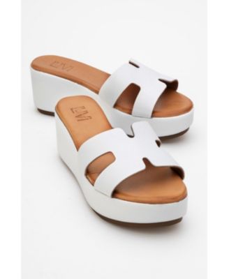 Lia Leather Platform Sandal (Women)