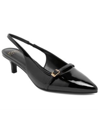 Women's Chariot Kitten Heel Slingback Pumps