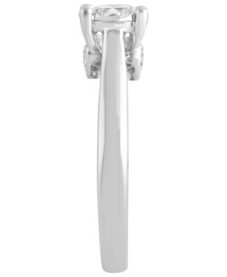 Diamond Engagement Ring (1 ct. t.w.) in 14K White Gold