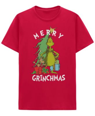 Hybrid Apparel - Men's Merry Grinchmas Crewneck T-Shirt