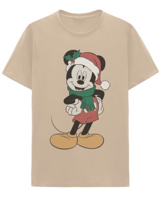 Hybrid Apparel - Men's Santa Mickey Crewneck T-Shirt
