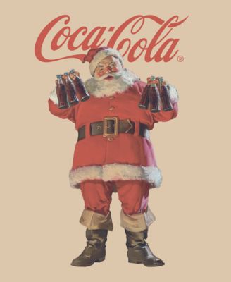 Men's Coca Cola Santa Crewneck T-Shirt