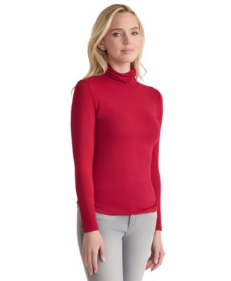 Women's Long Sleeve Turtle Neck Top