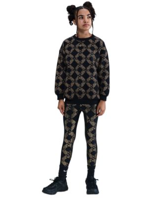 Girls' 7-16 Oversized Fleece Crewneck Sweatshirt