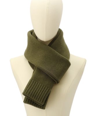 Women's Embossed Knit Muffler