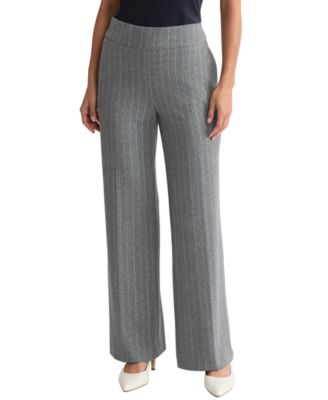 Jones New York - Petite Pull On Wide Leg Pants