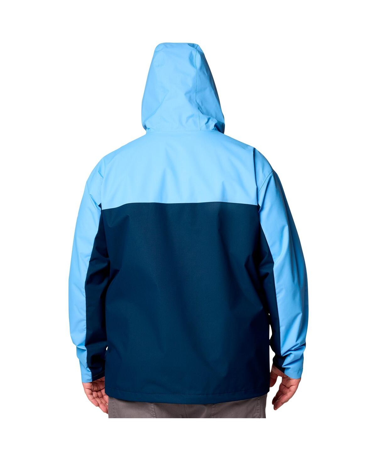 Columbia Men's Navy North Carolina Tar Heels Big Tall Field Bound Omni-Tech Full-Zip Jacket