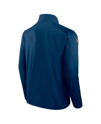 Men's Navy Seattle Kraken Authentic Pro Rink Fleece Full-Zip Jacket