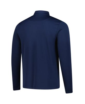 Men's Navy Indiana Pacers 2025/26 Authentic Coaches Quarter-Zip Dri-Fit Sweatshirt