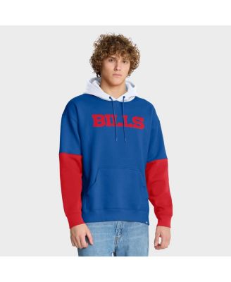 Men's Royal Buffalo Bills Helmet Pullover Hoodie