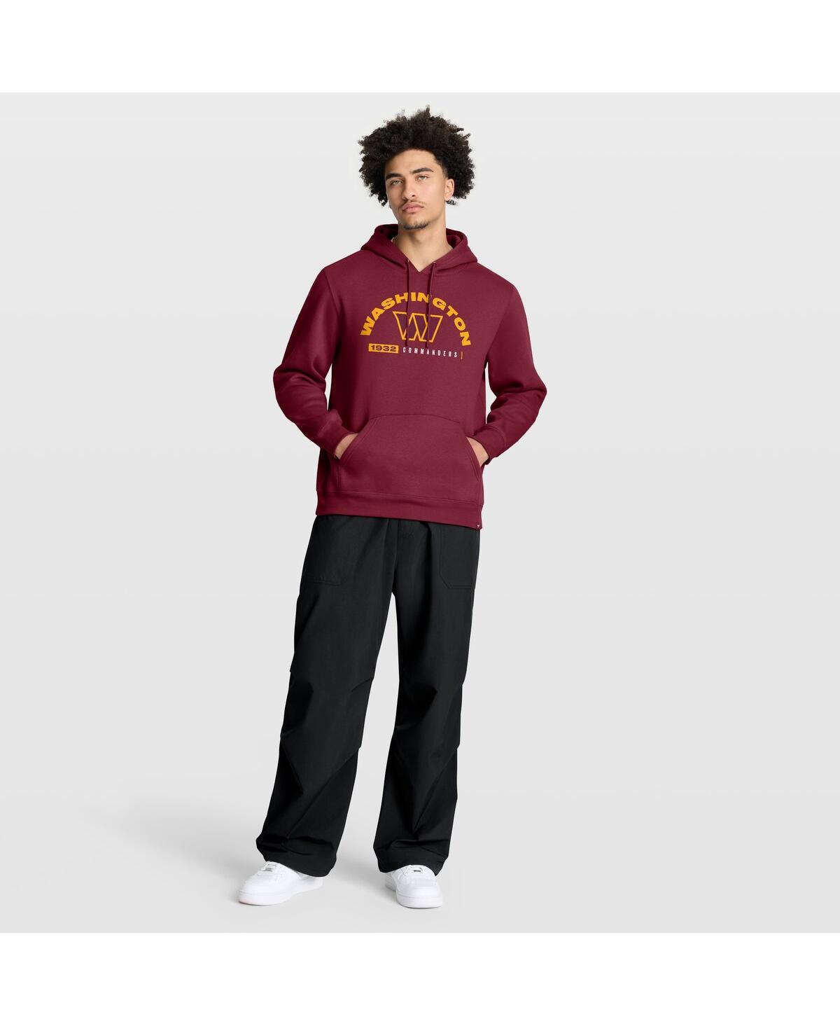 Fanatics Men's Burgundy Washington Commanders Delay of Game Legacy Pullover Hoodie