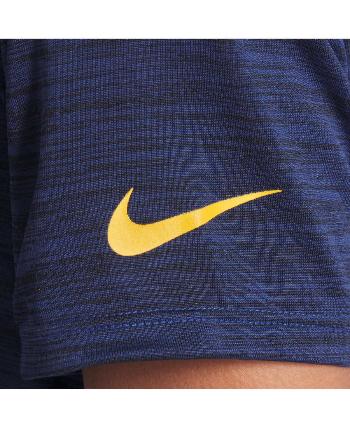 Nike Women's Midnight Blue Los Angeles Rams 2025 Rivalries Collection Sideline Velocity Dri-fit T-shirt In Blue