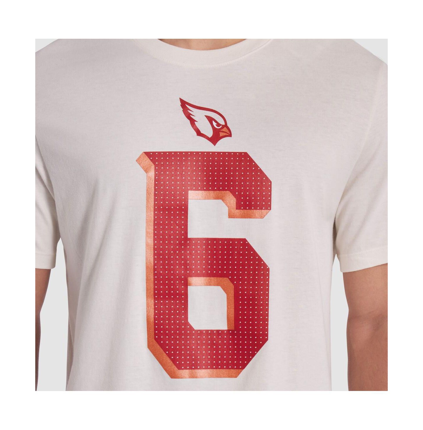 Мужская футболка Nike James Conner Natural Arizona Cardinals 2025 Rivalries Collection Player Name & Number — фото 4