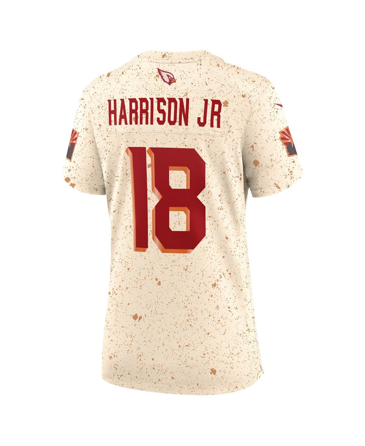 Nike Women's Marvin Harrison Jr. Natural Arizona Cardinals 2025 Rivalries Collection Game Jersey