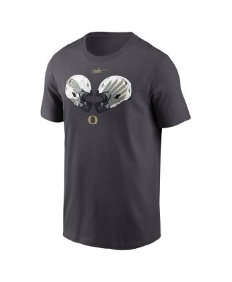 Men's Anthracite Oregon Ducks Shoe Duck Unstoppable Force Dri-FIT T-Shirt