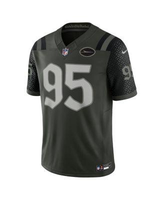 Men's Quinnen Williams Gotham Green New York Jets 2025 Rivalries Collection Limited Jersey