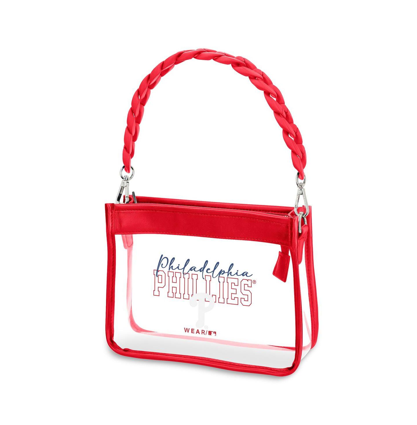 Женская сумка WEAR by Erin Andrews Philadelphia Phillies Plastic Chain Mini Crossbody — фото 2