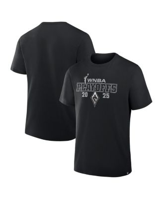 Fanatics - Men's and Women's Black Las Vegas Aces 2025 WNBA Playoffs T-Shirt