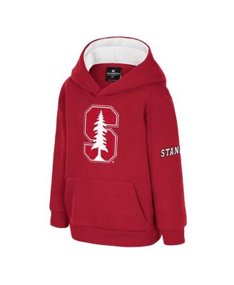 Toddler Cardinal Stanford Cardinal Big Logo Volume Fleece Pullover Hoodie