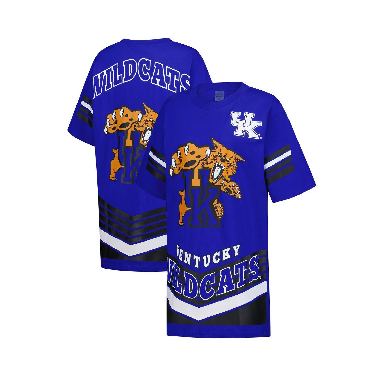 Women's Royal Kentucky Wildcats Perfect Score Mini T-Shirt Dress