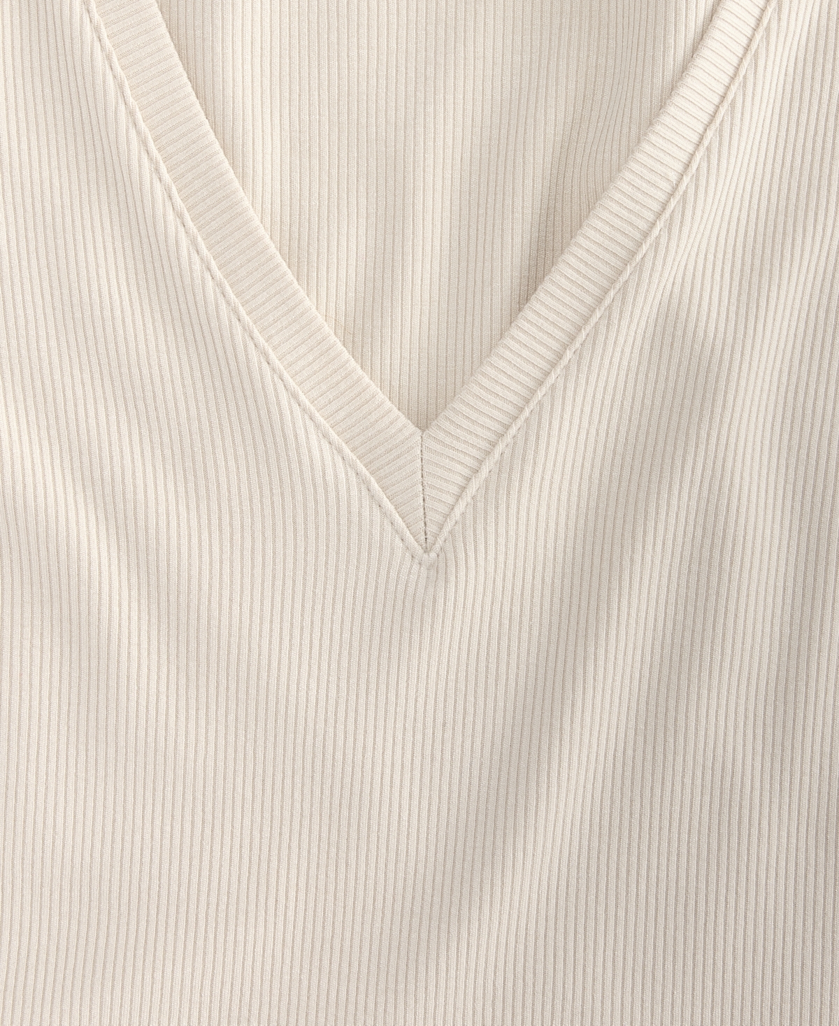 I.n.c. International Concepts Women's Drapy Ribbed V-Neck Top, Exclusively at Macy's