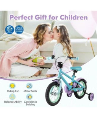 12 Inch Kids Bike with Adjustable Handlebar and Saddle