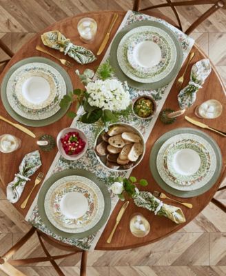 Morris & Co. 24-Pc. Dinnerware Set, Service For 8