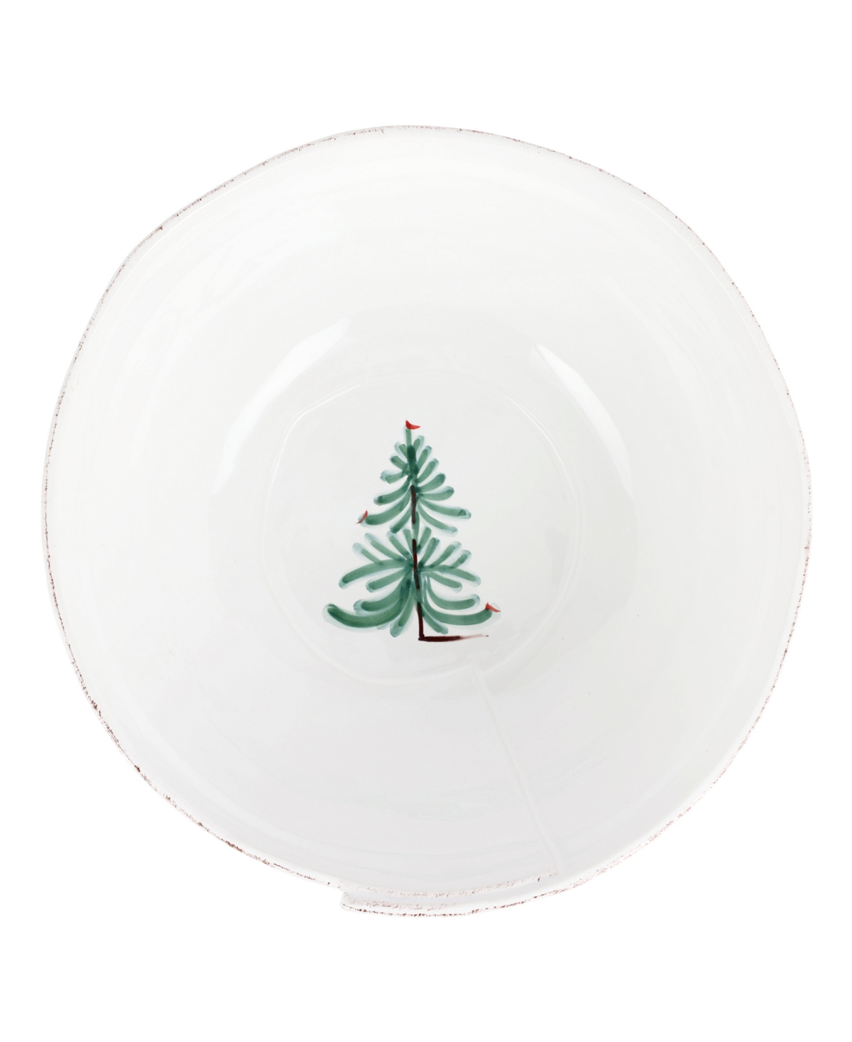 Vietri Lastra Holiday Centerpiece Bowl