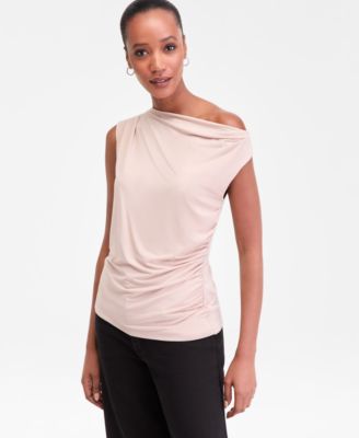 Women's Ruched Sleeveless Twist Top, Macy's Exclusive