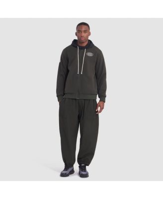 Men's Gotham Green New York Jets 2025 Rivalries Collection Sideline Full-Zip Bomber Jacket